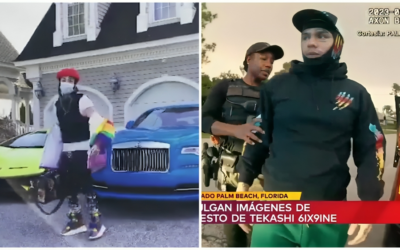 Allanan mansión de Tekashi 6ix9ine en Florida y hallan evidencia