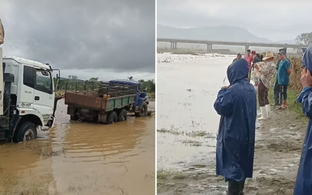 Evacuaciones de emergencia en Holguín tras crecida de ríos recientes