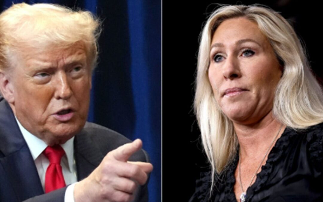 Marjorie Taylor Greene rompe con Trump por amenazas recibidas